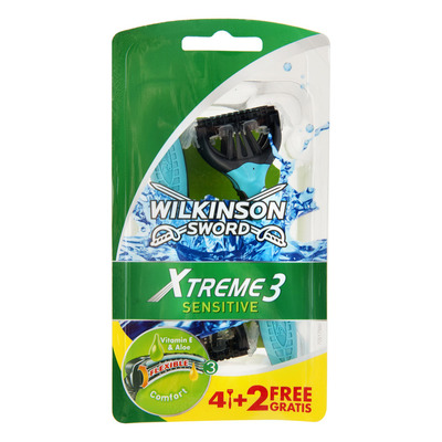 Wilkinson Xtreme 3 sensitive comfort 4+2