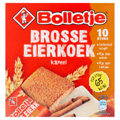 Bolletje Brosse eierkoek kaneel
