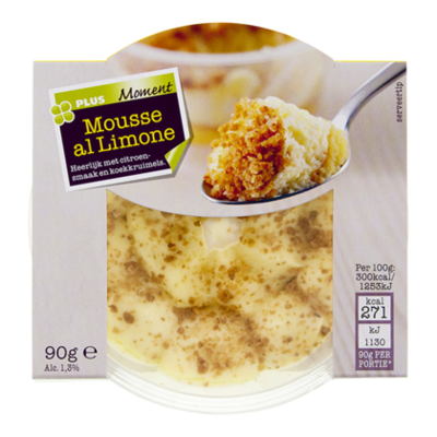 Huismerk Moment Mousse al Limone