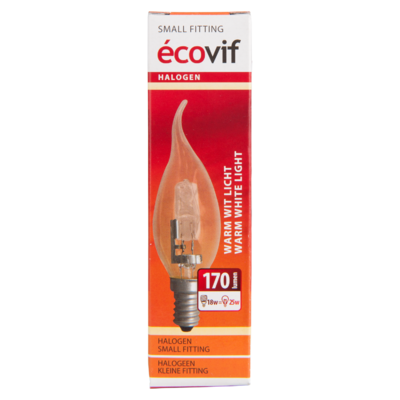 Écovif Ecosaver tipcandle 18w e14