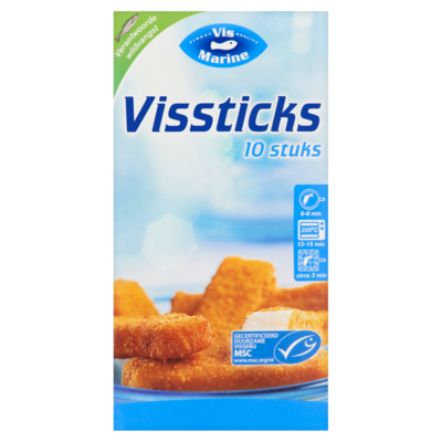 Vismarine Vissticks 10 Stuks 300 g