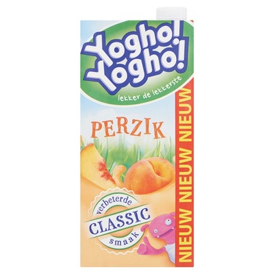 Yogho Yogho Drinkyoghurt Perzik