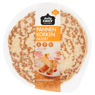 Huismerk Pannenkoeken gezoet 8 stuks