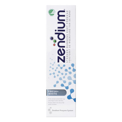 Zendium Tandpasta fresh + white