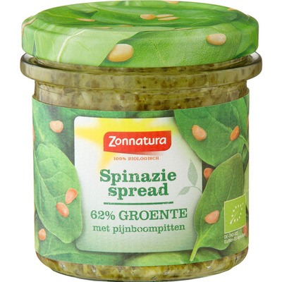 Zonnatura Spinazie spread