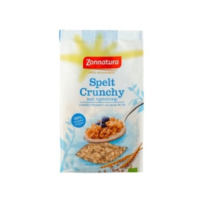 Zonnatura Crunchy spelt rijststroop