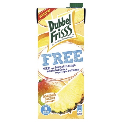 DubbelFrisss free ananas mango