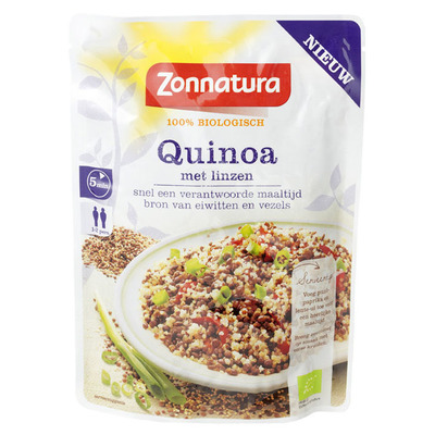 Zonnatura Quinoa met linzen