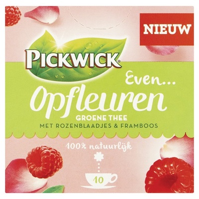 Pickwick thee even opfleuren