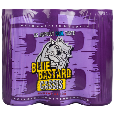 Blue Bastard Energydrink cassis