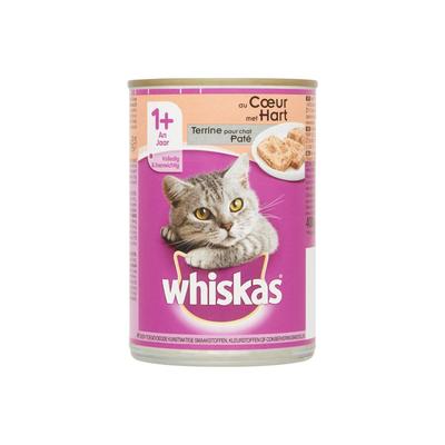 Whiskas Paté Met Hart 1+ Jaar 400 G