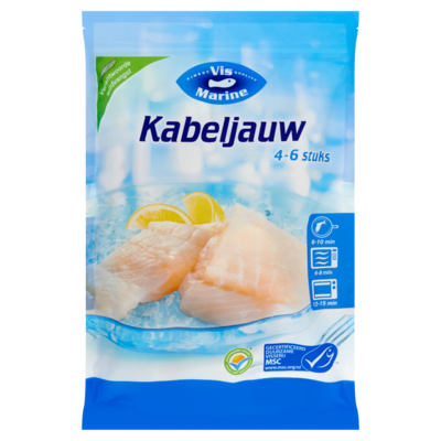 Vismarine Kabeljauwfilet