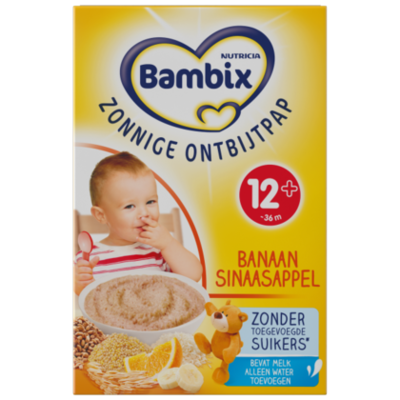Bambix Melkpap Sinaasappel Banaan 7 Granen