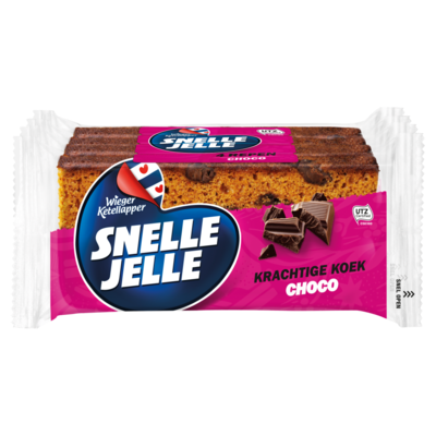 Snelle Jelle Kruidkoek choco 4 stuks
