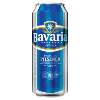 Bavaria Premium Pilsener 5.0% Blik Bier 50 cl