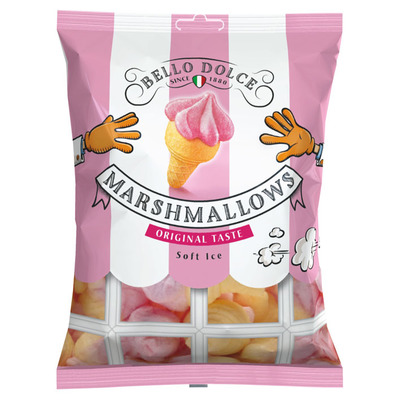 Bello Dolce Marshmallows original soft ice
