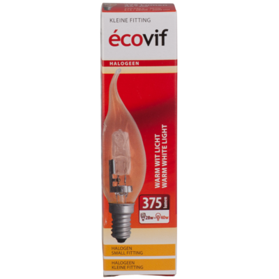 Écovif Ecosaver tipcandle 28w, e14