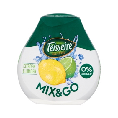 Teisseire Mix & Go Citroen & Limoen 0% Suiker