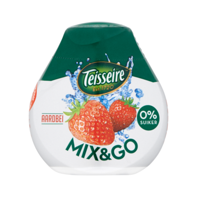 Teisseire Mix & Go Aardbei 0% Suiker