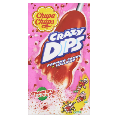 Chupa Chup Crazy dips strawberry