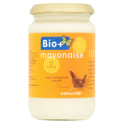 Bio+ Mayonaise vol en romig