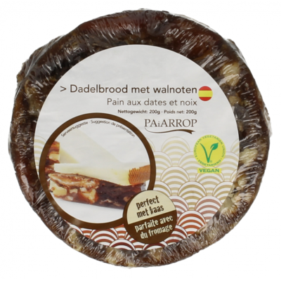Paiarrop Dadel walnoot broodje