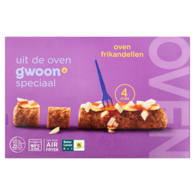 Huismerk Oven frikandel 4 stuks