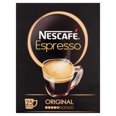 Nescafe Oploskoffie espresso 25 stuks
