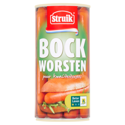 Struik Bockworsten 8 Stuks 560 g