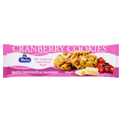 Merba Cranberry Cookies 150 g