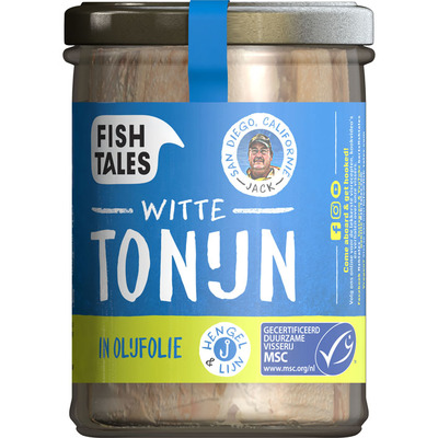 Fish Tales Albacore tonijn in olijfolie
