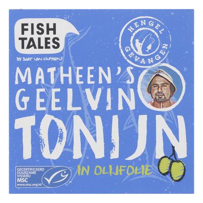 Fish Tales Geelvin tonijn in olijfolie