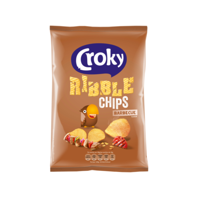 Croky Ribble Chips Barbecue