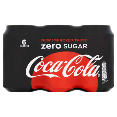 Coca Cola Zero Sugar 6 x 330 ml