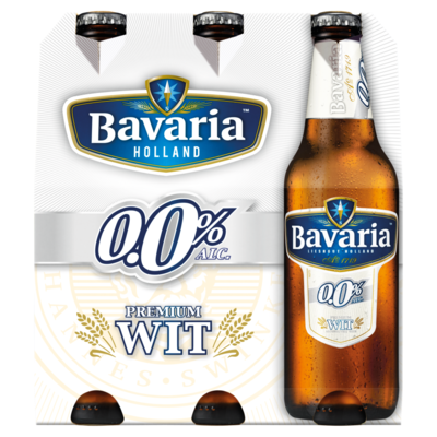 Bavaria Premium 0.0% Alcoholvrij Witbier 6 x 30 cl