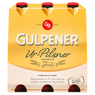 Gulpener Ur-pilsner bio 6 x 30cl