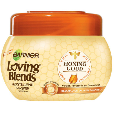 Garnier Loving Blends honing goud masker