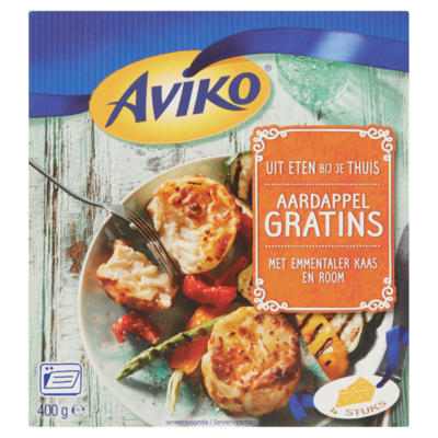 Aviko Aardappel gratins met emmentaler kaas & room