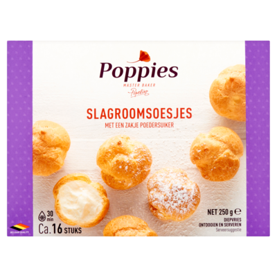 Poppies Slagroomsoesjes