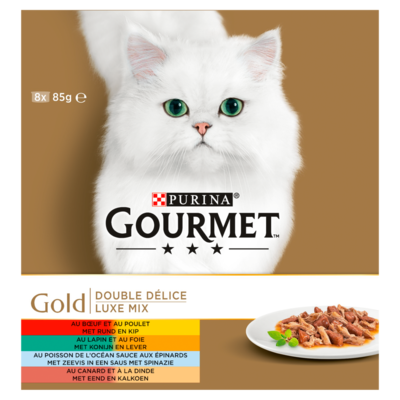 Gourmet Gourmet Gold Luxe Mix 8-pack 8 x 85 g