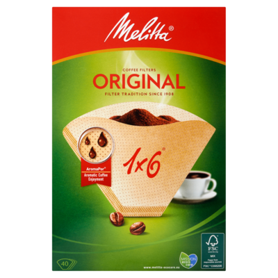 Melitta Koffiefilters 1x6 natuur