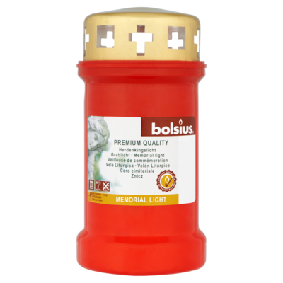 Bolsius Herdenkingslicht Rood