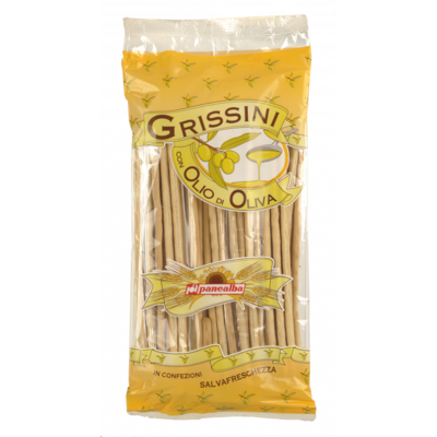 Panealba Grissini soepstengels met olijfolie 3x 50 gram