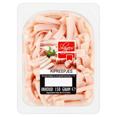 Slagerskwaliteit Kipfiletreepjes