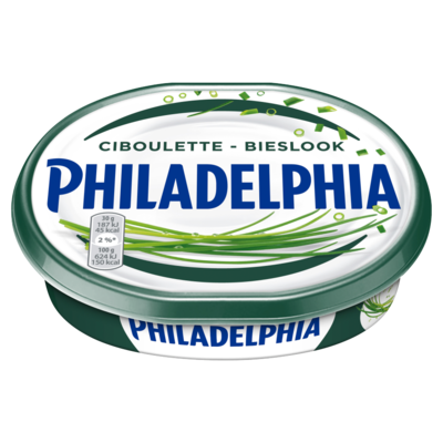 Philadelph Roomkaas Bieslook Light 185 g