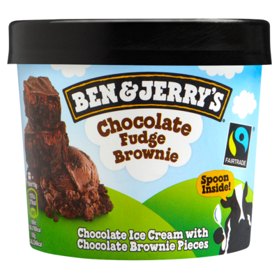 Ben & Jerry's Minicup Ijs Chocolate Fudge Brownie 150 ml