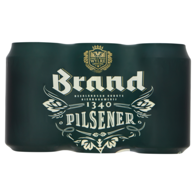 Brand Bier Blik 6 x 33 cl