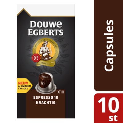 Douwe Egberts espresso 10 krachtig 10 koffiecups