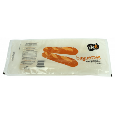 Budget Huismerk Baguettes wit 2x 150 gram