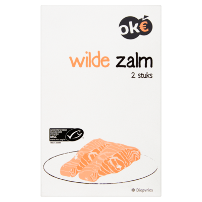 Budget Huismerk Wilde Zalm 2 Stuks 250 g